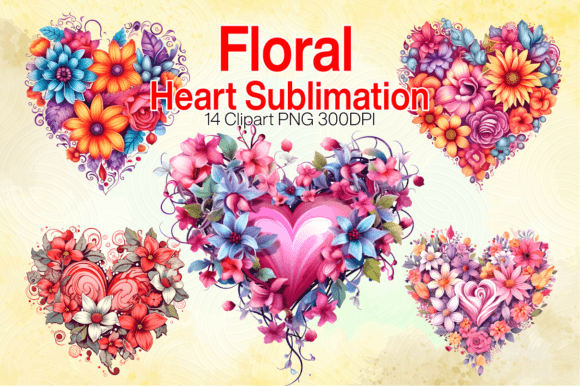 Watercolor Floral Heart Clipart PNG: A Designer’s Review for Real Business Branding