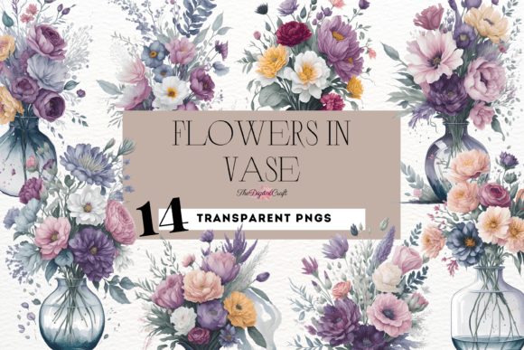 Watercolor Flowers in a Vase ClipArt PNG – A Practical Review for Digital Sellers